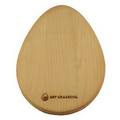 Egg Shaped Wood Cutting Board